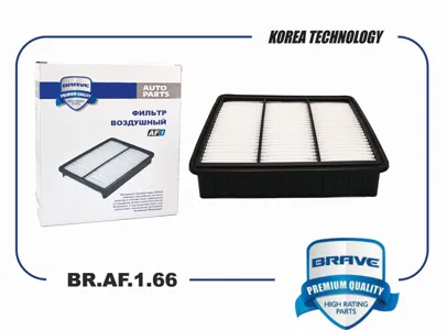 BRAVE BRAF166 Воздушный фильтр MR552951 Mitsubishi Lancer VIII 95-03, Lancer IX 03-08, Outlander 03-08
