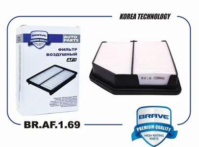 BRAVE BRAF169 Воздушный фильтр Honda Civic VIII (05-), FR-V (07-)