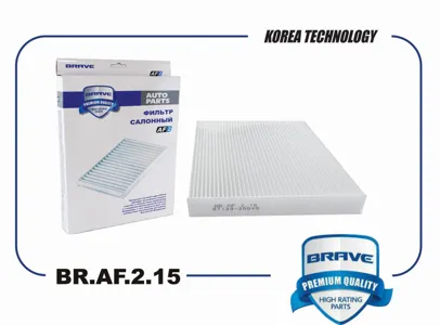 BRAVE BRAF215 Фильтр салона Toyota Alphard II,Auris I (E150),Auris II (E180), Avensis III (T27), Corolla X (E14