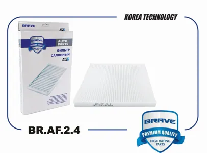 BRAVE BRAF24 Фильтр салона Hyundai Kia Solaris RIO 10-
