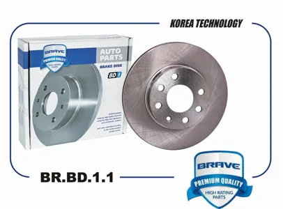 BRAVE BRBD11 Диск тормозной пер вент. Chevrolet Cobalt 2011-2015-, Opel Corsa C 2000-2006-, Ravon R4 2016-