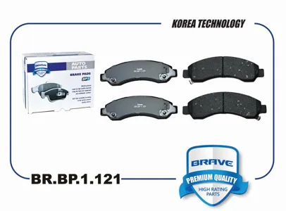 BRAVE BRBP1121 Колодка торм. передняя 3501175-K00-J Great Wall Safe, Deer, Hover , Sailor, Wingle