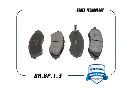 BRAVE BRBP13 Колодка торм. передняя