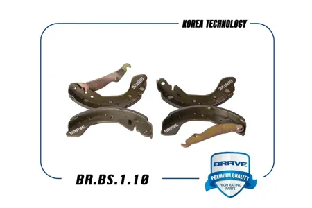 BRAVE BRBS110 Колодки торм.задние