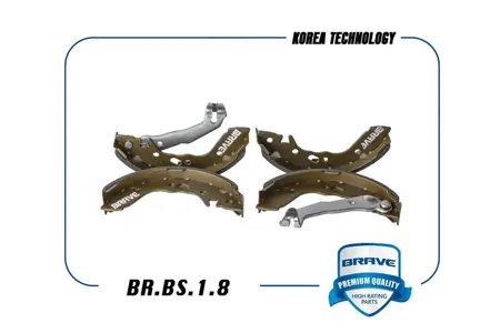 BRAVE BRBS18 Колодки торм барабан. Hyundai Accent I (94-) 180x31