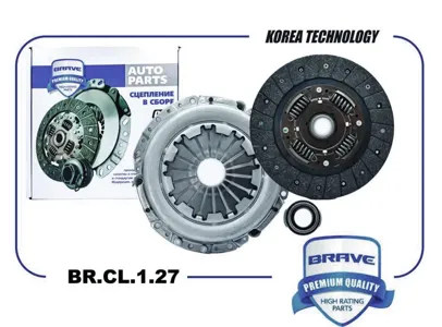 BRAVE BRCL127 Комплект сцепления [корзина+диск+выжимной]