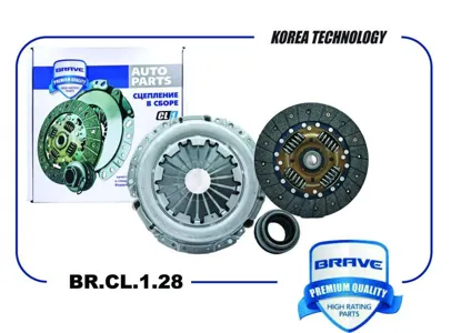 BRAVE BRCL128 Комплект сцепления [корзина+диск+выжимной]