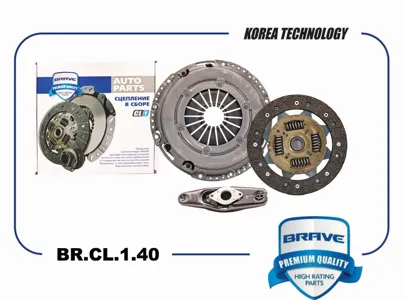 BRAVE BRCL140 Комплект сцепления [корзина+диск+выжимной+вилка]