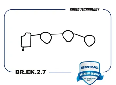 BRAVE BREK27 Прокладка коллектора 96569405 впускного Matiz , Spark 0.8 тройная