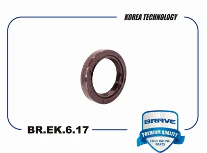 BRAVE BREK617 Сальник Hyundai Kia Solaris Accent RIOSOUL 99- привода КПП 25x35x6