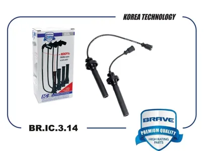 BRAVE BRIC314 Высоковольтные провода силикон