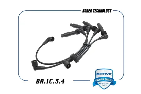 BRAVE BRIC34 Высоковольтные провода силикон