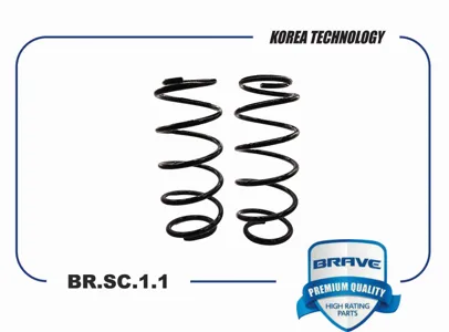 BRAVE BRSC11 Пружина передняя Daewoo Nexia 1.5 95-97