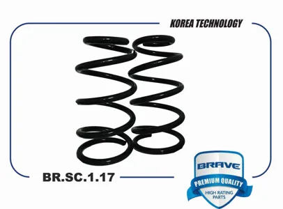 BRAVE BRSC117 Пружина передняя Transit 260S-330L RWD 350E-350L 06-