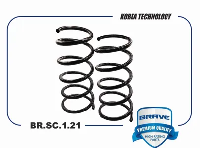 BRAVE BRSC121 Пружина передняя RE Logan Sandero 07-14