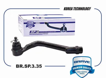 BRAVE BRSP335 Наконечник рулевой левый 56820-2S000 Hyundai i40 2011,ix35, Tucson 10-,15-, Kia Sportage