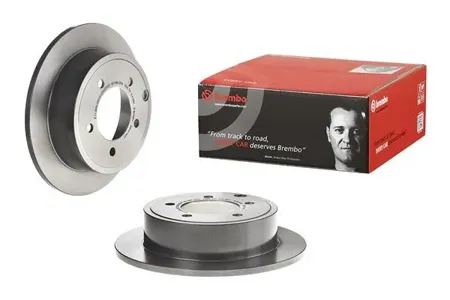 BREMBO 08A11431 Диск тормозной , окрашенный