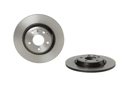 BREMBO 08D06011 Диск тормозной Audi A4A5Q5 15- задний невент.D=300мм.