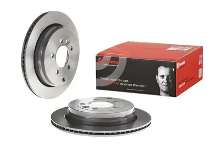 BREMBO 09887431 Торм.диск задний вентилируемый