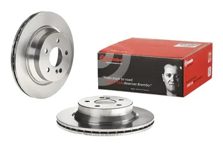BREMBO 09A35810 Диск торм.задний вентилируемый