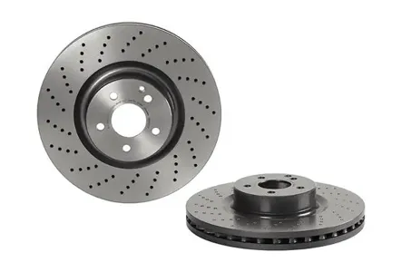 BREMBO 09C94311 Диск торм.вент. , перфорированный