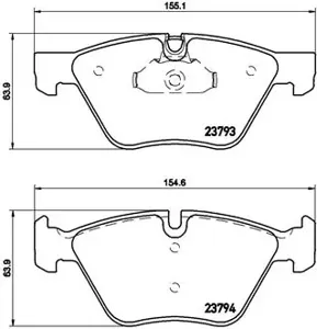BREMBO P06057X Колодки торм. Xtra Line