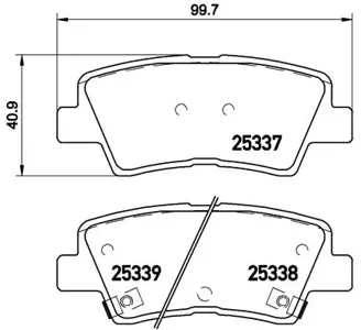 BREMBO P30067X Колодки торм. Xtra Line
