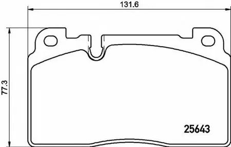 BREMBO P85133 Колодки торм.передние Audi Q5 2.0TFSI3.0TFSI2.0TDI3.0TDI 08>