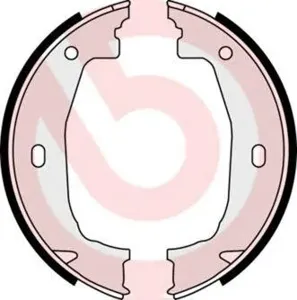 BREMBO S06510 Колодки торм.барабанные BMW 1 (E81,E87) 04-111 (F20,F21) 11-20