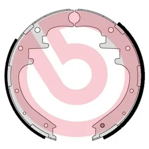 BREMBO S24554 Колодки торм.барабанные