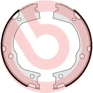 BREMBO S30526 Колодки стояночного тормоза Hyundai Kia Santa Fe Sorento 09- 2.0-2.7 стоян.торм.