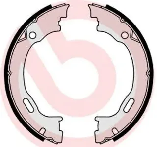 BREMBO S50516 Колодки торм.барабанные ручника MB W163 All 98-05