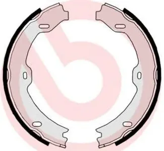 BREMBO S50519 Колодки торм.барабанные руч. MBW211W221R230C219 01>