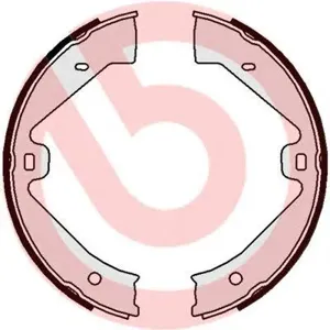 BREMBO S65505 Колодки торм.барабанные ручника Audi Q7, MB W164W251, VW Touareg 02>