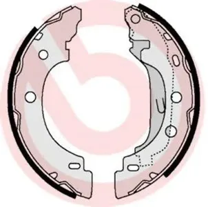 BREMBO S68523 Колодки торм.бараб.[203х39]