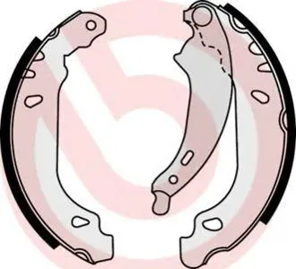 BREMBO S68524 Колодки торм.барабанные Renault Clio 1.2i-1.9D 98>