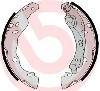 BREMBO S68525 Колодки торм.барабанные Renault Logan Clio II 98=>