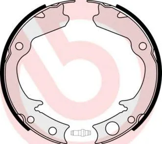 BREMBO S78508 Колодки торм.барабанные ручника Subaru Impreza 1.61.8 92> Legacy 1.8 89-94