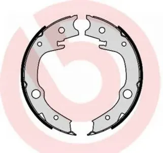 BREMBO S83551 Колодки торм.барабанные ручника Toyota Avensis 1.8-2.4 Corolla Yaris 1.4-1.8 02>