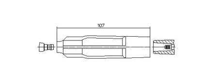 BREMI 133432 наконечник провода высоковольтного Mercedes W202W124W210W140 Vito 1.8-3.6 88>