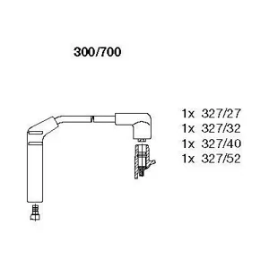 BREMI 300700 Комплект высоковольтных проводов