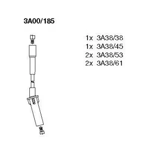 BREMI 3A00185 Комплект проводов Chrysler Voyager 3.33.8i 00>
