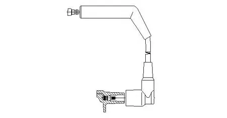 BREMI 3A3722 Провод высоковольтный Ford Ka 1.6 03-05
