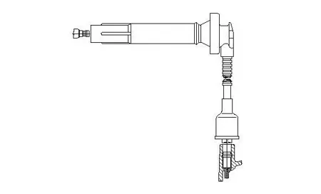 BREMI 3A60E50 Провод высоковольтный Subaru