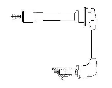 BREMI 6A8531 Провод высоковольтный
