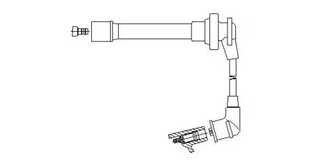 BREMI 71836 Провода в/в к-т Nissan 36cm