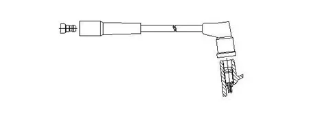 BREMI 81160 Провод высоковольтный Ford 60cm