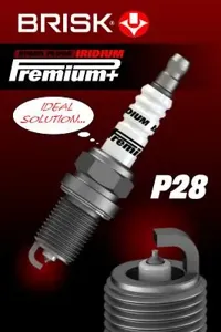 BRISK 1972 Свеча зажигания P28 IRIDIUM premeium +