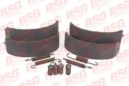 BSG BSG60205003 Колодки стояночного тормоза барабанные (160x40mm) с монтажным комплектом