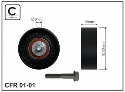 CAFFARO 0101 Ролик обводной